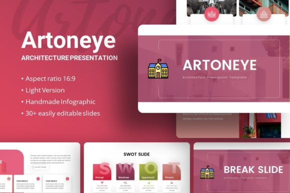 Artoneye Architecture Presentation Template: A Versatile Tool for Creative and Professional Presentations