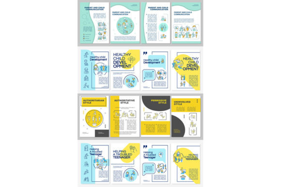 Discover the Versatile Parenthood Brochure Template Set