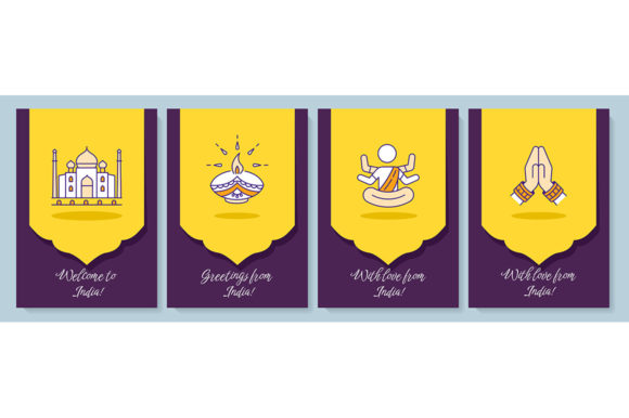 Explore India with Stylish Greeting Cards