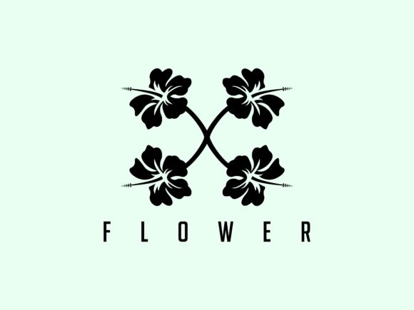 Exploring the Versatility and Beauty of Flower Logos with Four Directions