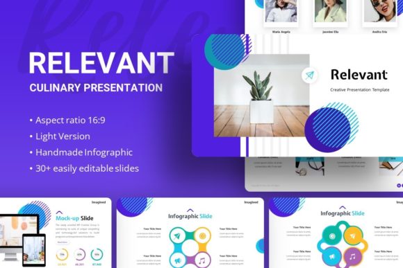 Introducing Relevant Creative Presentation Template: A Versatile Tool for Your Next Big Idea