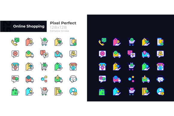 Online Shopping Icons for Perfect Designs