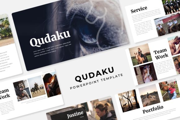 Qudaku Power Point Template: A Versatile Design Solution