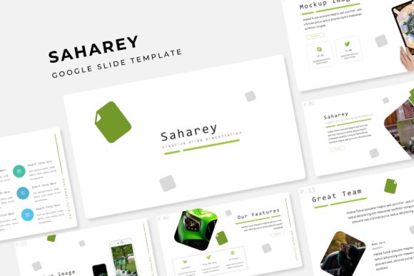 Saharey Google Slide Template: A Versatile Design Tool