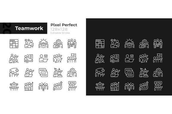 Teamwork Icons: Perfect for Any Project