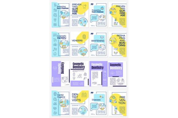 Transform Your Dental Marketing with the Oral Health Brochure Template Set