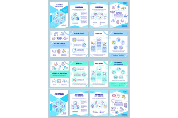 Transform Your Practice with the Cosmetic Dentistry Brochure Template Set