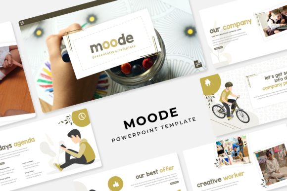 Unleash Your Creativity with Moode Power Point Template