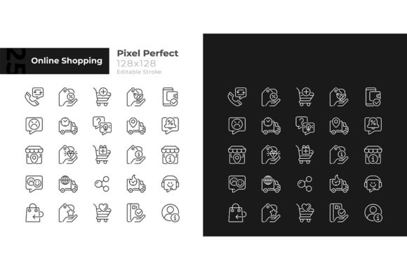 Unlocking the Potential of the Online Shopping Pixel Perfect Icon Set