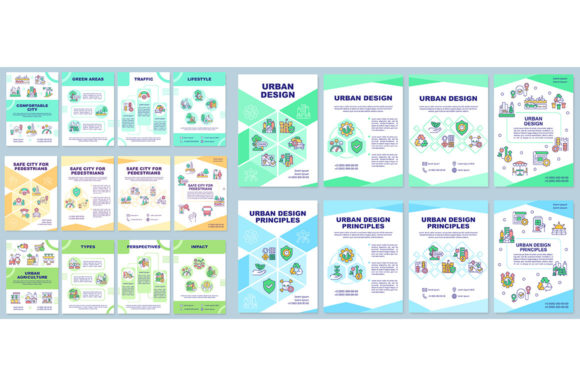 Urban Design Brochure Template Set: A Comprehensive Guide